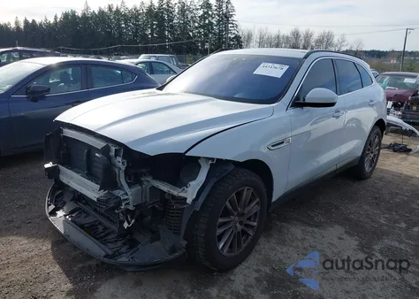2017 Jaguar F-Pace 20D Prestige z USA, uszkodzony, nr VIN SADCK2BN5HA496256